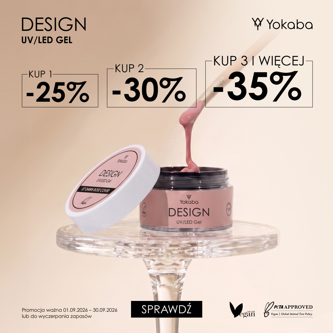 Design żele samopoziomujące Yokaba