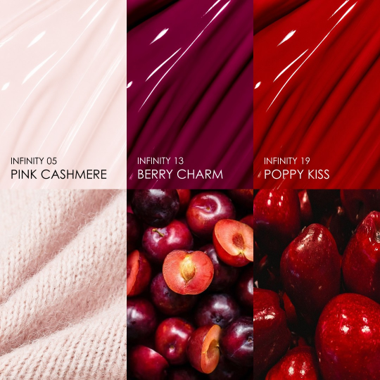 Jesienny manicure hybrydowy Infinity – modne kolory na sezon